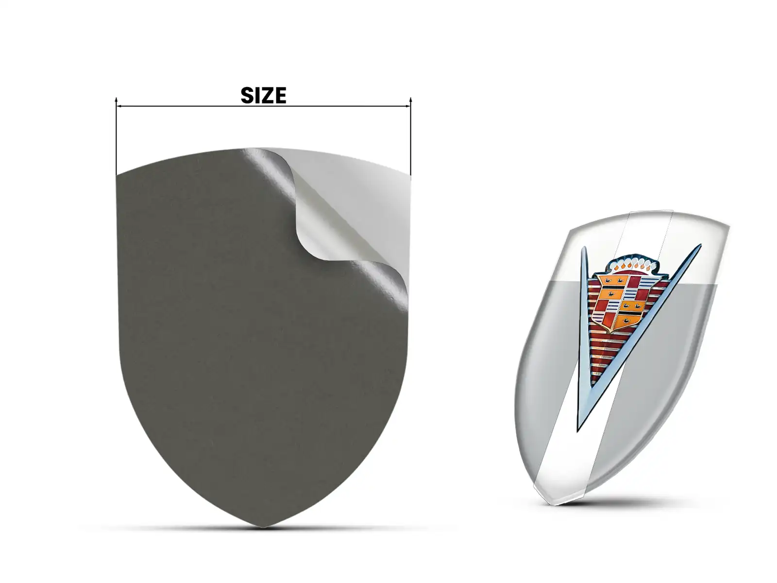 Cadillac Silikonsticker Hochwertig Professionell Anpassbar ST